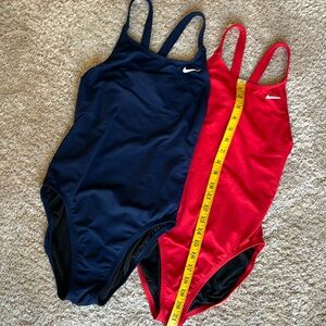 Two Nike Swim Fastback Women's One-Piece Swimsuits